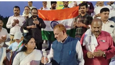 Tiranga Rally was conducted in honor of the Indian Army