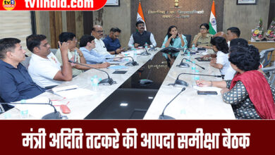 Minister Aditi Tatkare holds review meeting in Raigad district