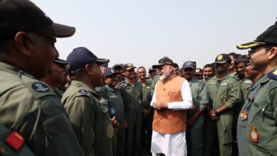 PM Modi reached Adampur Air Base | Boosted morale of soldiers, saluted their bravery