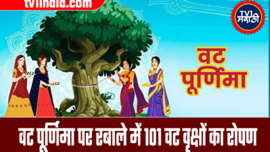 Vat Purnima: Sudhakar Sonawane nitiative, 101 Vat trees planted in the crematorium