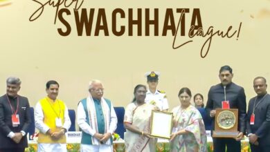 Navi Mumbai won the Super Clean City Award, President Draupadi Murmu gave the award