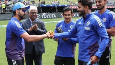 Rain-affected Perth ODI: Kohli out for a duck