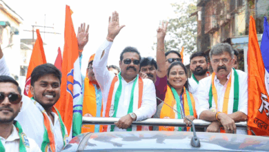 Uran MLA Jitendra Ahwad said - the sun even sets