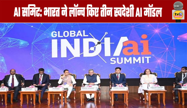 AI Summit: India Launches Three Indigenous AI Models
