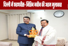 Chief Minister Fadnavis Meets National President