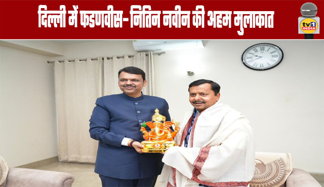 Chief Minister Fadnavis Meets National President