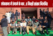 Eight Opposition MPs Suspended from Lok Sabha After Uproar