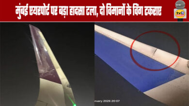 Major Accident Averted at Mumbai Airport as Wings of Two Planes Collide