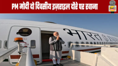 PM Modi departs for a two-day visit to Israel
