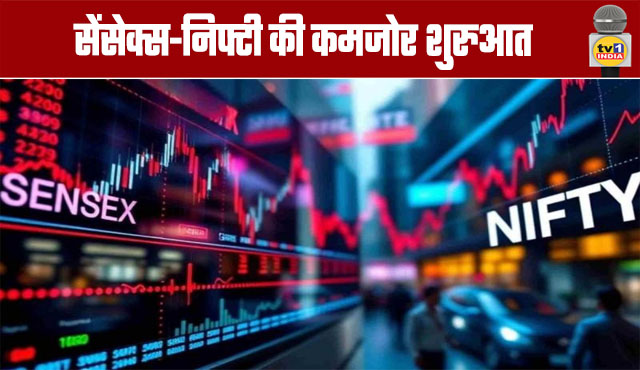 Stock Market: Weak Opening for Sensex and Nifty