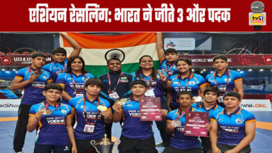 Asian Wrestling: India Wins 3 More Medals