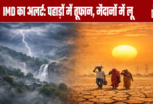 IMD Alert: Storms in the Hills, Heatwaves in the Plains
