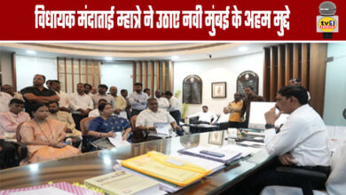 MLA Mandatai Mhatre Raises Key Issues Concerning Navi Mumbai
