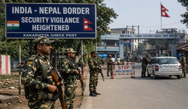 Security Vigilance Heightened at India-Nepal Border