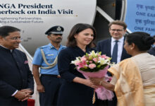 UNGA President Baerbock on India Visit