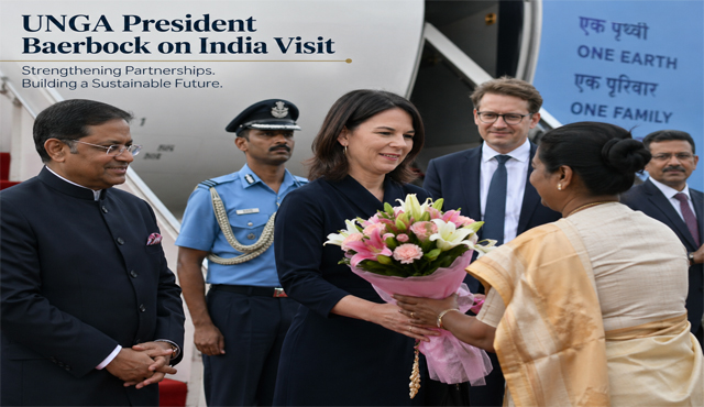 UNGA President Baerbock on India Visit
