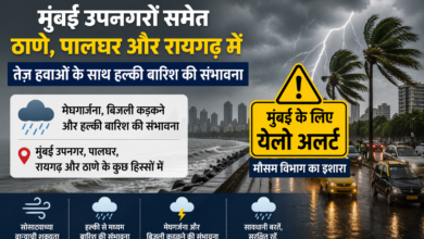 Mumbai On Yellow Alert: Light Rain And Gusty Winds Likely